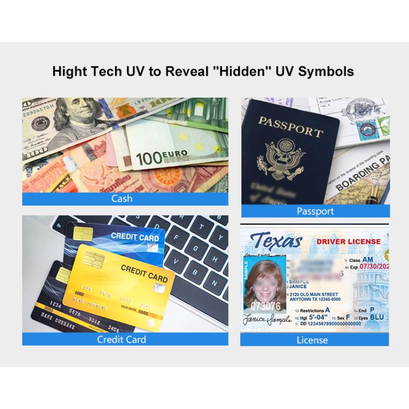 UV детектор за евро и долари