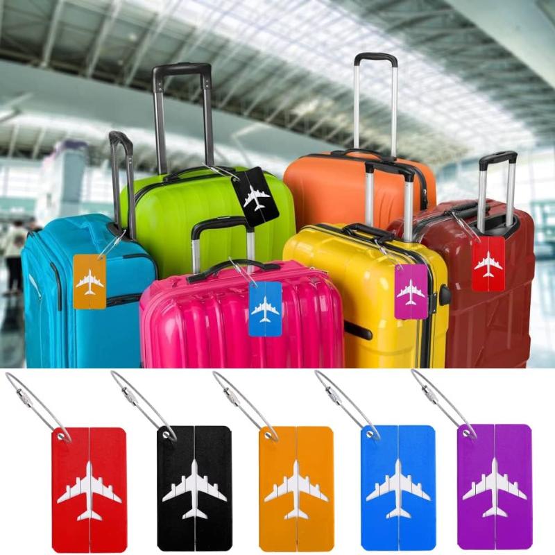 алуминиев таг за багаж с qr код