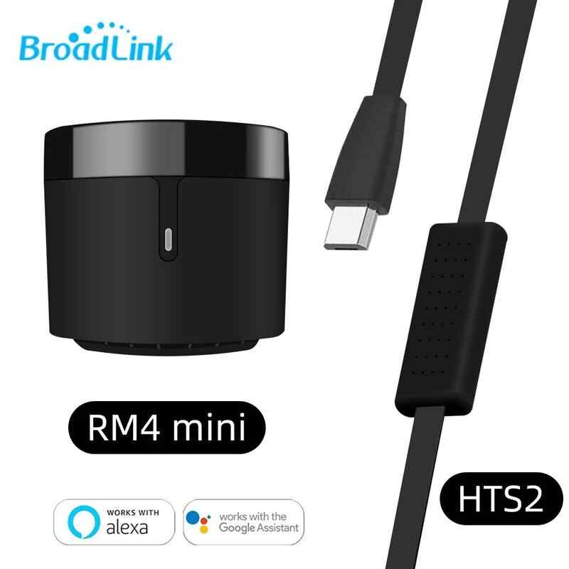 Универсално Wi-Fi IR дистанционно BroadLink RM4 Mini със сензор HTS2