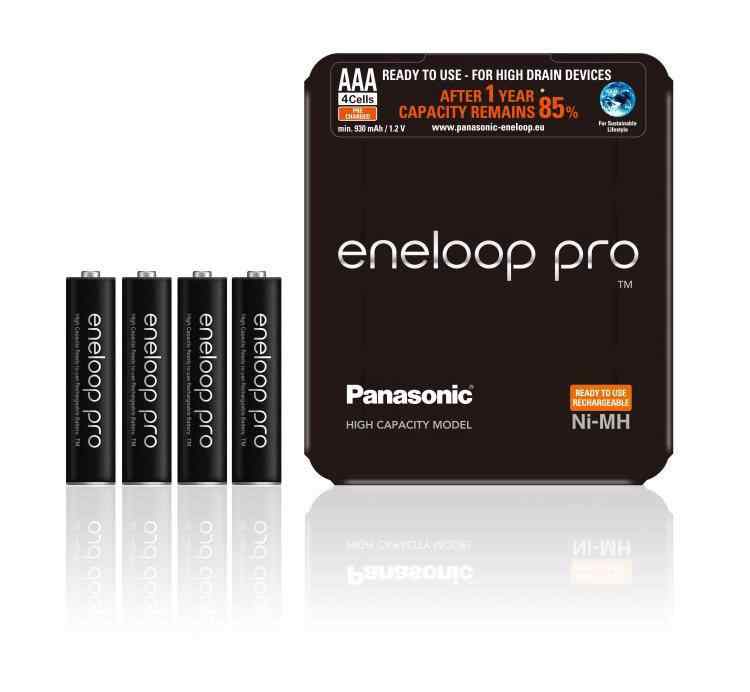Акумулаторна батерия Panasonic Eneloop PRO HR03 AAA 930mAh - 4 броя