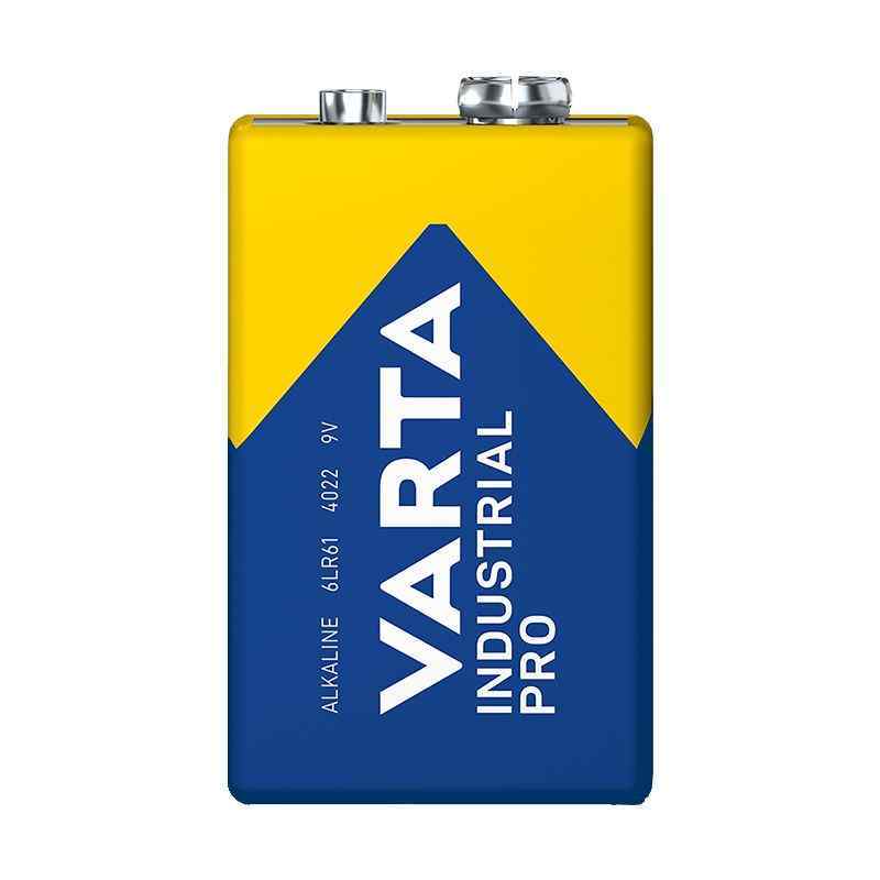 Алкална батерия Varta Industrial PRO 6LR61/9V 4022